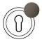 Enjoliveur Céliane pour poussoir à clé 3 positions - finition graphite|Legrand-LEG067957
