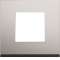 Plaque gallery 1 poste matiere natural alu|Hager-HAGWXP4302