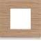 Plaque gallery 1 poste matiere oak wood|Hager-HAGWXP4702