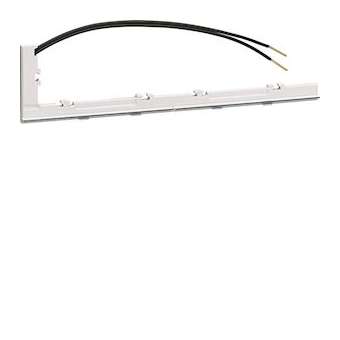 Bande lumineusegallery pour plaque 2 postes 230V pure|Hager-HAGWXA012