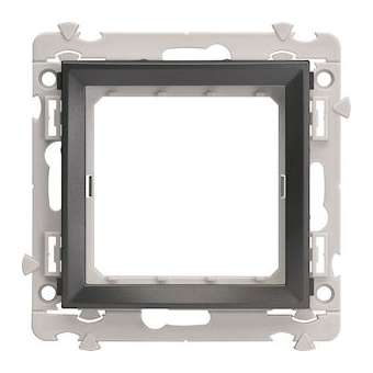 Support gallery 2 modules kallysta plaque night|Hager-HAGWXA462C