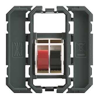 Prise haut-parleur gallery|Hager-HAGWXF625