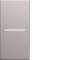 Enjoliveur interrupteur a voyant gallery 1 module titane|Hager-HAGWXD011T