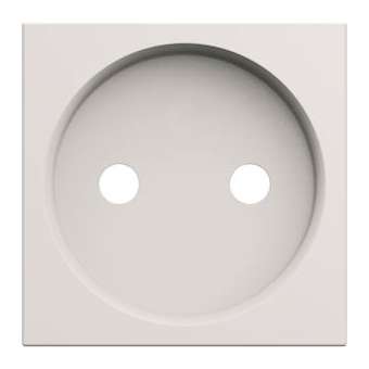 Enjoliveur prise de courant 2P gallery pure|Hager-HAGWXD102B
