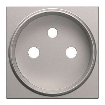 Enjoliveur prise de courant renovation gallery titane|Hager-HAGWXD105T