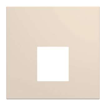 Enjoliveur prise RJ45 gallery sans porte-étiquette 2 modules dune|Hager-HAGWXD202D