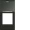Enjoliveur prise RJ45 gallery avec porte-étiquette 1 module night|Hager-HAGWXD205N