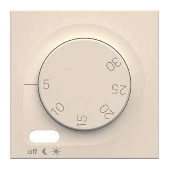 Enjoliveur thermostat gallery dune|Hager-HAGWXD315D