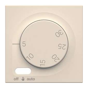 Enjoliveur thermostat fil pilote gallery dune|Hager-HAGWXD316D
