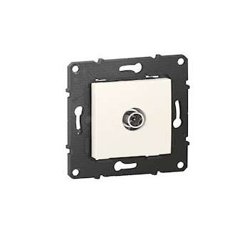 Prise télévision simple mâle Altège - finition Neige|Bticino-TICBTAL40DD