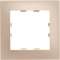 Kallysta pop plaque 1 poste coloris Lin|Hager-HAGWKN441
