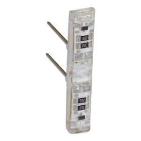 Voyant lum 12V, 24V ou 48V Easy-Led brochable à LEDs blanches pour méca Mosaic|Legrand-LEG067687L