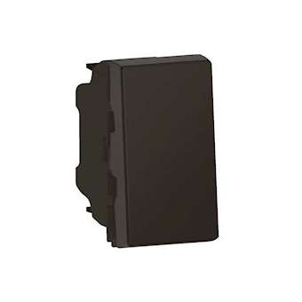 Interrupteur ou va-et-vient Mosaic Easy-Led 10A 1 module - noir mat|Legrand-LEG099440