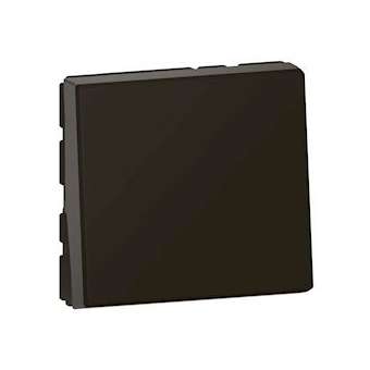 Interrupteur ou va-et-vient lumineux voyant Mosaic Easy-Led 10A 2 modules - noir|Legrand-LEG099445