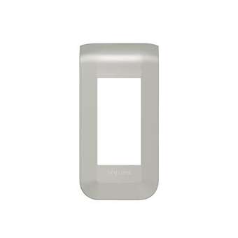 Plaque de finition Mosaic pour 1 module alu|Legrand-LEG079301L