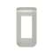 Plaque de finition Mosaic pour 1 module alu|Legrand-LEG079301L