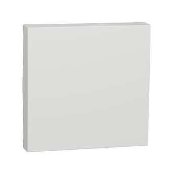 Unica - enjoliveur interrupteur ou bouton-poussoir - 2 mod - Blanc|Schneider Electric-SCHNU920018