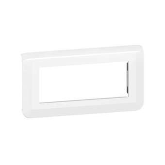 Plaque de finition horizontale Mosaic pour 5 modules blanc|Legrand-LEG078815L