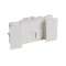 Prise RJ45 catégorie 6 Logix - 8 contacts UTP - 2 modules - Blanc Artic|Planet wattohm-PLW49067