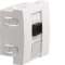 Systo prise optique traversante SC 2 modules Blanc|Hager-HAGWS270