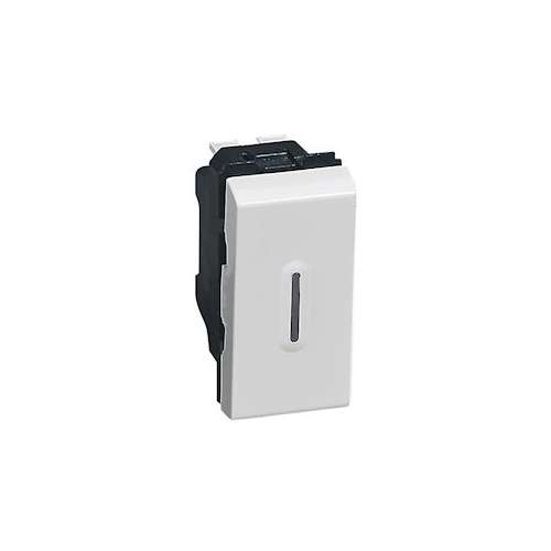 Interrupteur Va-et-vient Lumineux Blanc LEGRAND Diplomat - Occasion
