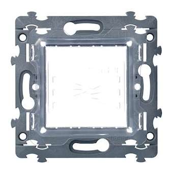 Systo support sans griffe 2 modules|Hager-HAGWS451S