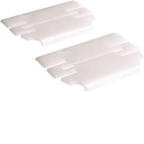 Jeu d'éclisses queraz pour GBD50161 RAL 9010 blanc paloma|Hager-HAGL44659010