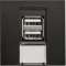 Systo chargeur USB 2 modules Noir|Hager-HAGWS110N