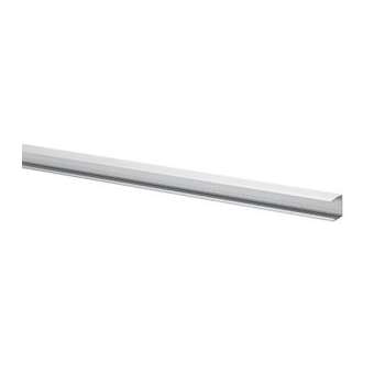 Goulotte Logix 45 - 50x50mm - 1 compartiment-fond livré sans couvercle-Aluminium|Planet wattohm-PLW32625