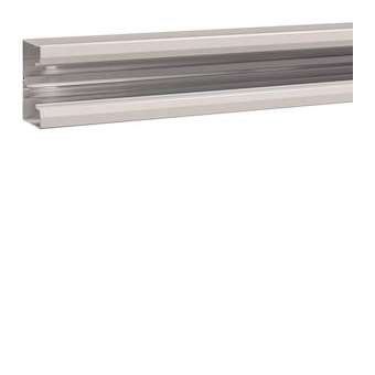 Socle pour goulotte queraz h85mm x p56mm L200mm 1 compartiment alu anodisé|Hager-HAGGBA500851ALU