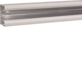 Socle pour goulotte queraz h85mm x p56mm L200mm 1 compartiment alu anodisé|Hager-HAGGBA500851ALU