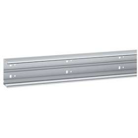 Goulotte Logix Universel - 85x50mm - 1 compartiment - Sans couvercle -Aluminium|Planet wattohm-PLW48200
