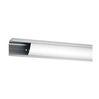 Corniche Logix 80x80mm - Longueur 2,40m (fond + 1 couvercle) - Aluminium|Planet wattohm-PLW32549