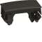 Clip verrouillage joint de couvercle queraz p GBD RAL 9011 noir|Hager-HAGL43899011