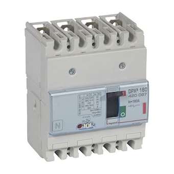 Disjoncteur magnétothermique DPX³160 pouvoir de coupure 36kA 400V~ - 4P - 160A|Legrand-LEG420097