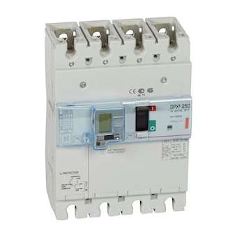 Disjoncteur magnétothermique différentiel DPX³250 Icu 36kA 400V~ - 4P - 160A|Legrand-LEG420257