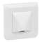 Sortie de câble Mosaic blanc complet avec plaque|Legrand-LEG099208
