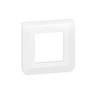 Lot de 100 plaques de finition Mosaic pour 2 modules blanc|Legrand-LEG078899L