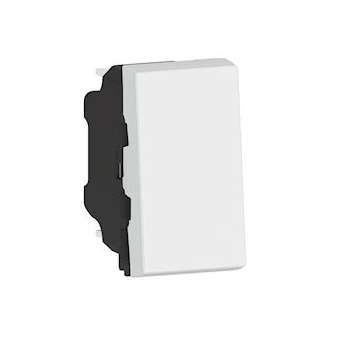 Interrupteur ou va-et-vient témoin voyant Mosaic Easy-Led 10A 1 module - blanc|Legrand-LEG099404