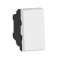 Interrupteur ou va-et-vient témoin voyant Mosaic Easy-Led 10A 1 module - blanc