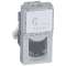 Prise RJ45 catégorie6 UTP Mosaic 1 module - alu|Legrand-LEG079461