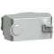 Prise RJ45 catégorie6 FTP avec enrouleur Mosaic 4 modules - alu|Legrand-LEG079433