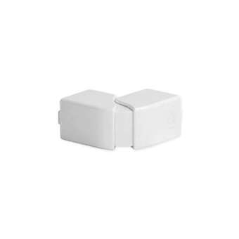 Angle extérieur variable de 70 à 120° pour TA-E 25x30 blanc|Iboco-IBOB01705