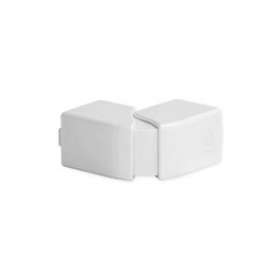 Angle extérieur variable de 70 à 120° pour TA-E 25x30 blanc|Iboco-IBOB01705