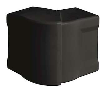 Angle extérieur queraz enclipsage direct pour GBD(A)50085 RAL 9011 noir|Hager-HAGGBD5008539011