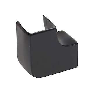 Angle plat - Pour goulotte Logix 50x50mm - Noir|Planet wattohm-PLW68231