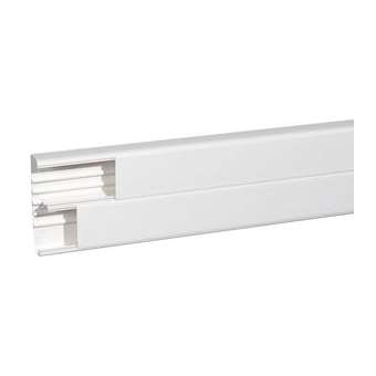 Goulotte 2 compartiments 50x195mm DLP monobloc - blanc|Legrand-LEG010470