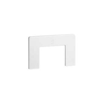 Embout de passage de mur pour TA-E TA-G 80x40 80x60 blanc|Iboco-IBOB01775
