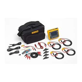 Enregistreurs de la qualité du réseau électrique triphasés|Fluke industries-FLEFLUKE-1736-EUS-GOLD