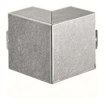 Couvercle angle extérieur camelea pour LFS40060 zingué|Hager-HAGR2552VERZ